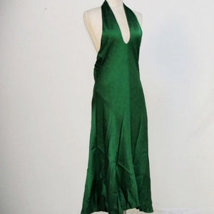 NEW WITH TAGS - Maggy London Silk Halter Dress
